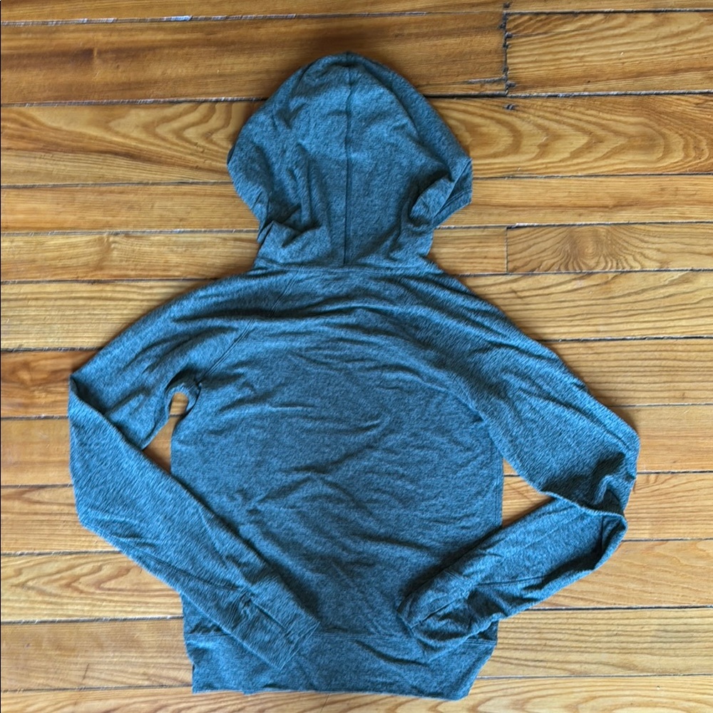 Outdoor Voices Green CloudKnit Hoody Sweatshirt - Small - Like New - Picture 4 of 4